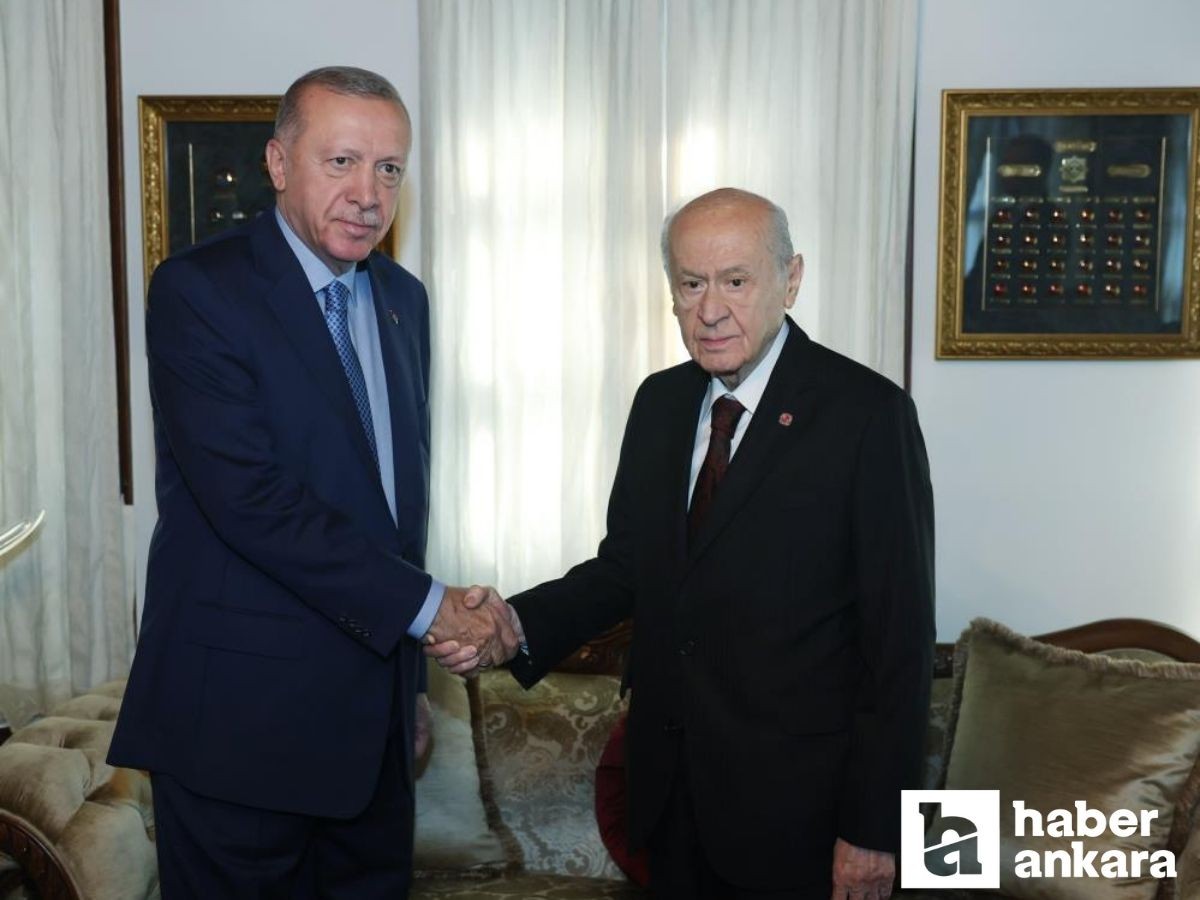 Cumhurbaşkanı Erdoğan, Ankara'da Bahçeli ile bir araya gelecek
