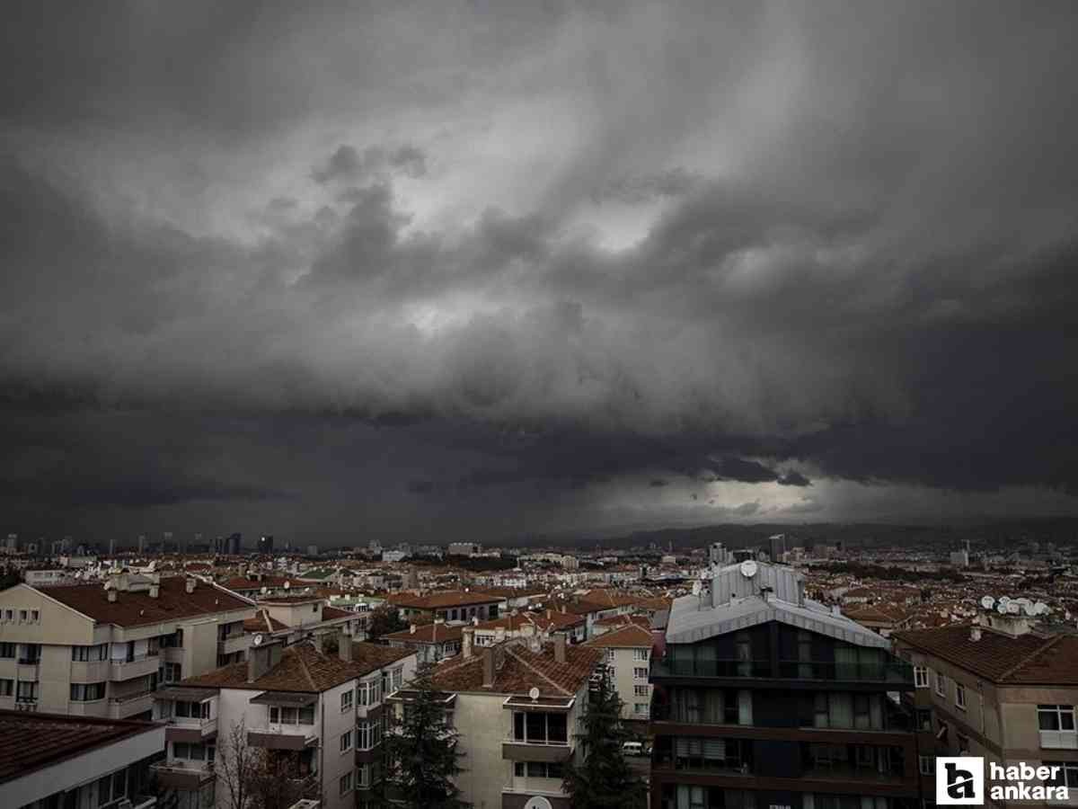 Ankara'da yalancı bahar sona eriyor, yağmur ve soğuk hava geri geliyor!