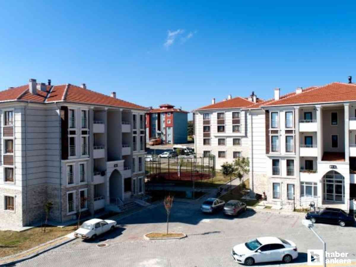 TOKİ'den Ankara'da 120 ay taksitle hemen teslim konut satışı