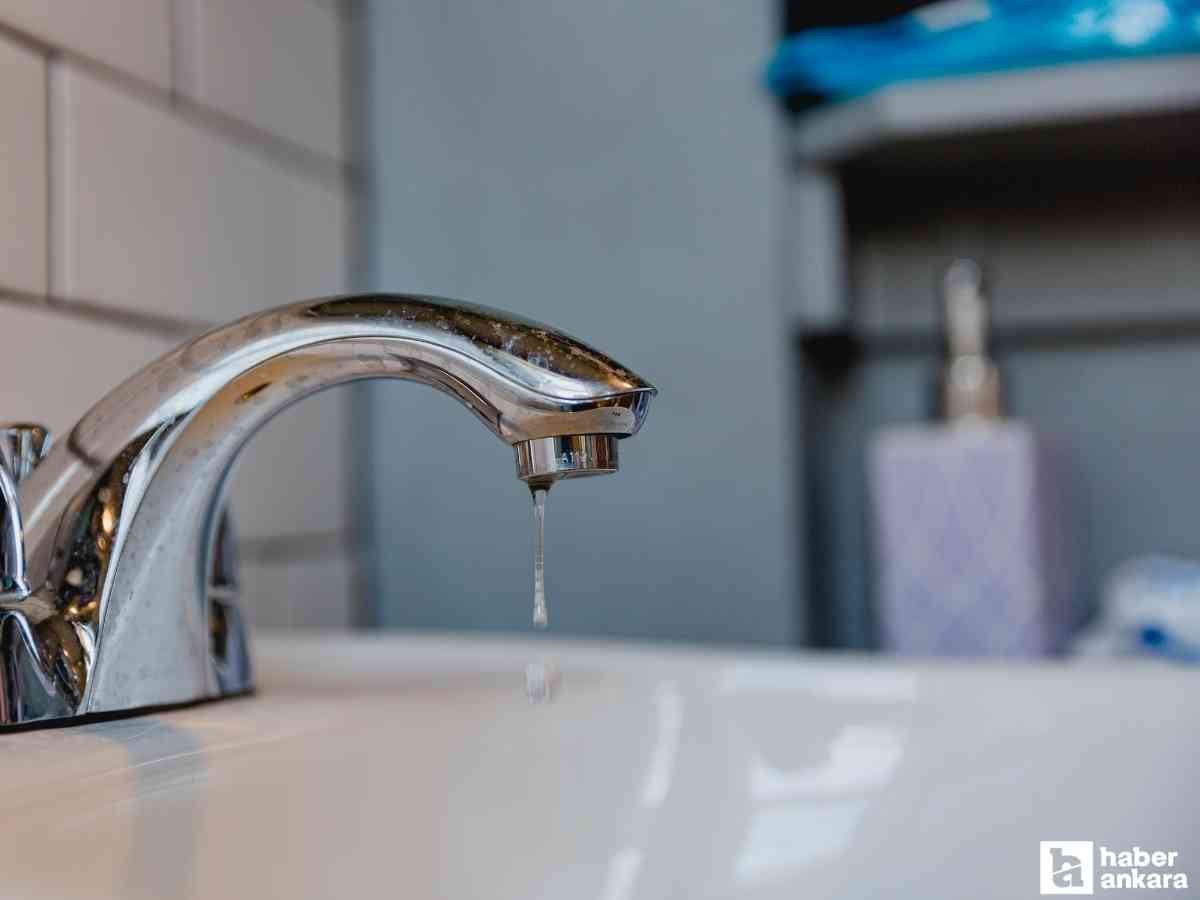 ASKİ duyurdu: Ankara'da kuraklık ve nüfus artışı nedeniyle bazı ilçelerde su kesintisi uygulanacak!