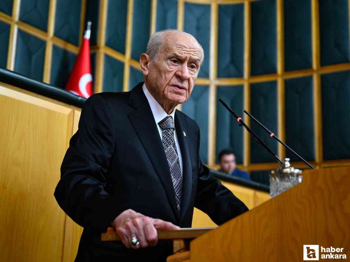 MHP Genel Başkanı Bahçeli: ' Hakkımızda tek karar sahibi büyük Türk milletidir'