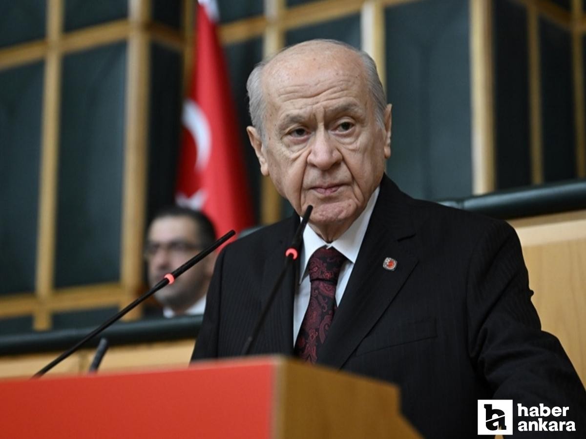 Devlet Bahçeli: '20 kahraman askerimizin şehadeti milletimize büyük bir acı yaşatmıştır'