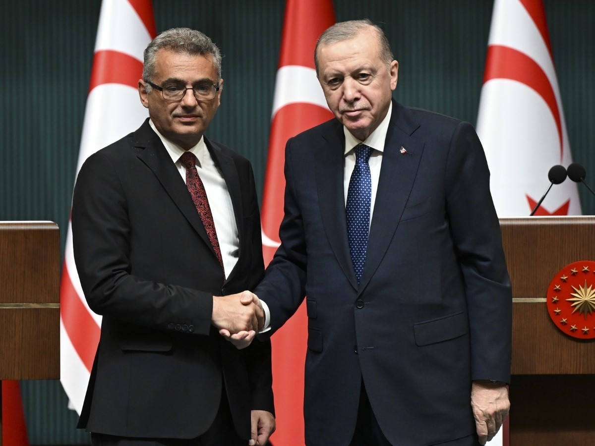 Cumhurbaşkanı Erdoğan: Kıbrıs'ta iki devletin bir arada var olması en gerçekçi çözüm