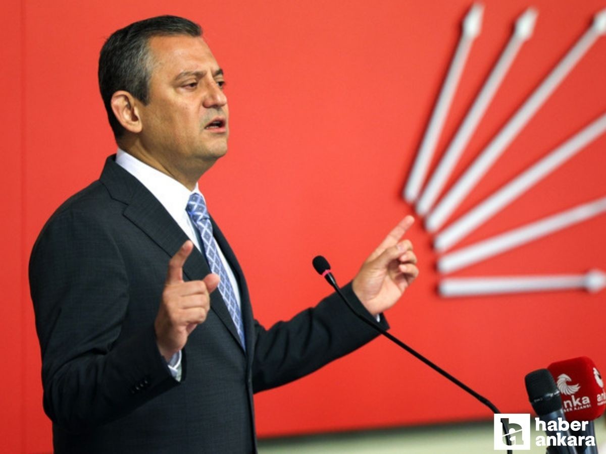 Özgür Özel: “Mansur Yavaş'la yolsuzluğu aynı cümle içinde kuruyorsanız burada kötü niyet var demektir”