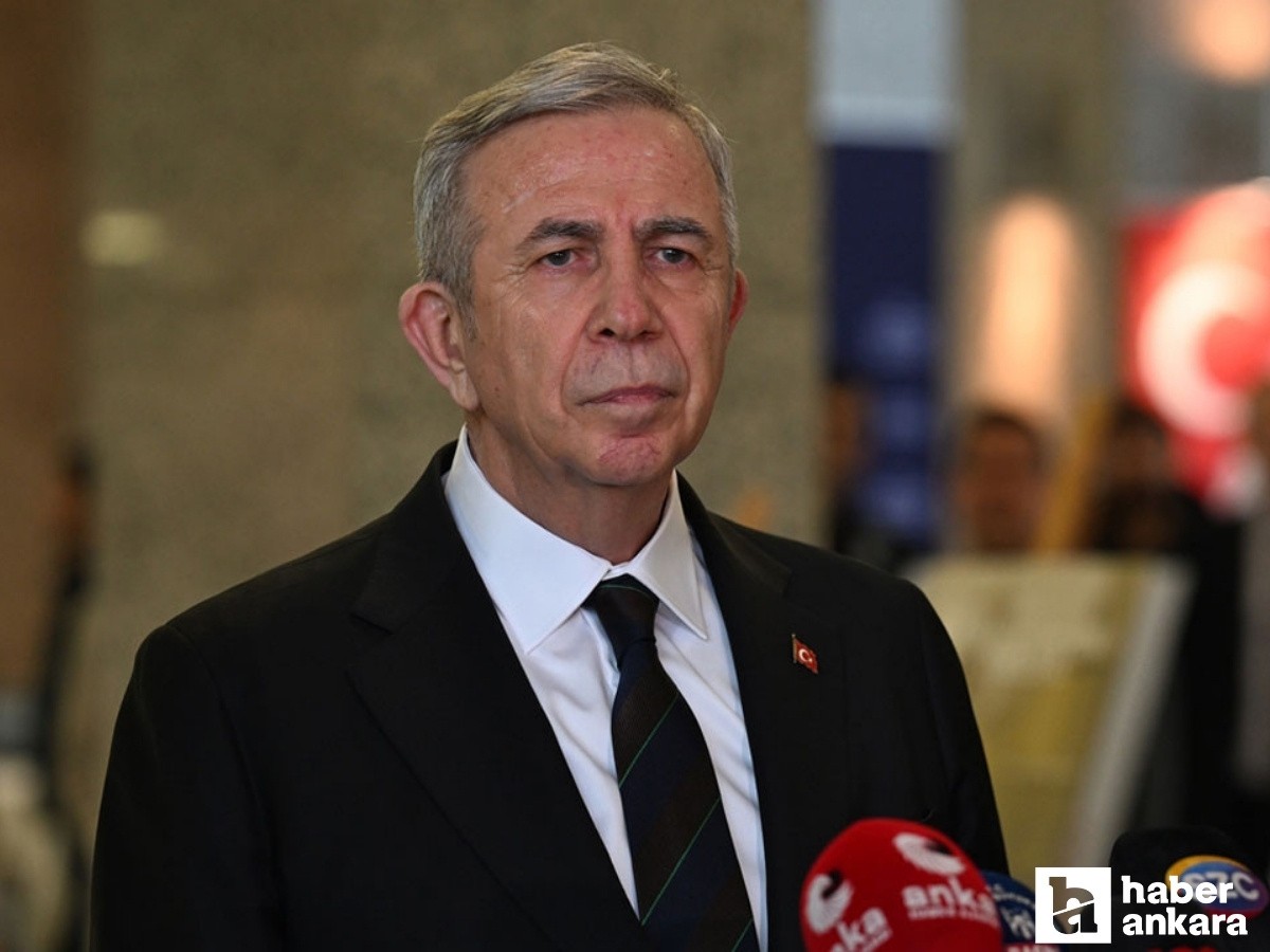 ABB Başkanı Mansur Yavaş, 'Az tüketimde suyu kontrollü vereceğiz' açıklamasına açıklık getirdi