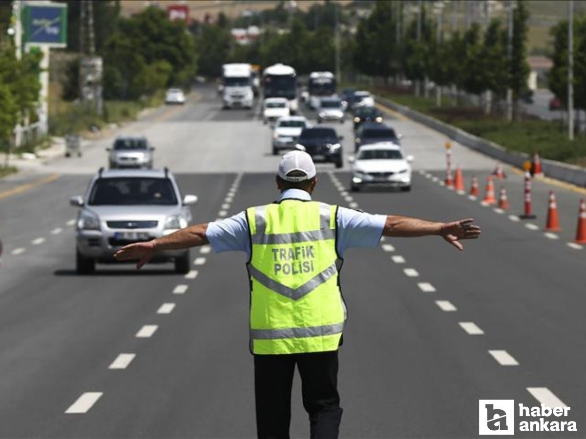 Ankara Emniyet Müdürlüğü 6 Aralık Cumartesi günü trafiğe kapatılacak yolları açıkladı!