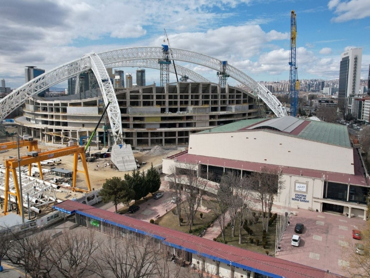 Ankara'nın simge yapılarından Atatürk Spor Salonu tarihe karışıyor