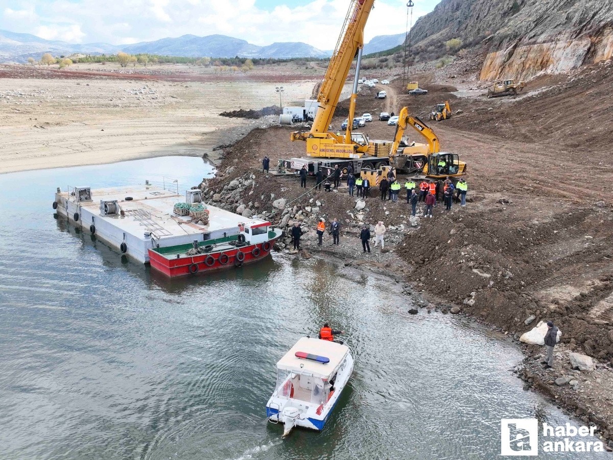 ASKİ, kuraklıkla mücadelede 'Yüzer Pompa' sistemini devreye almaya hazırlanıyor