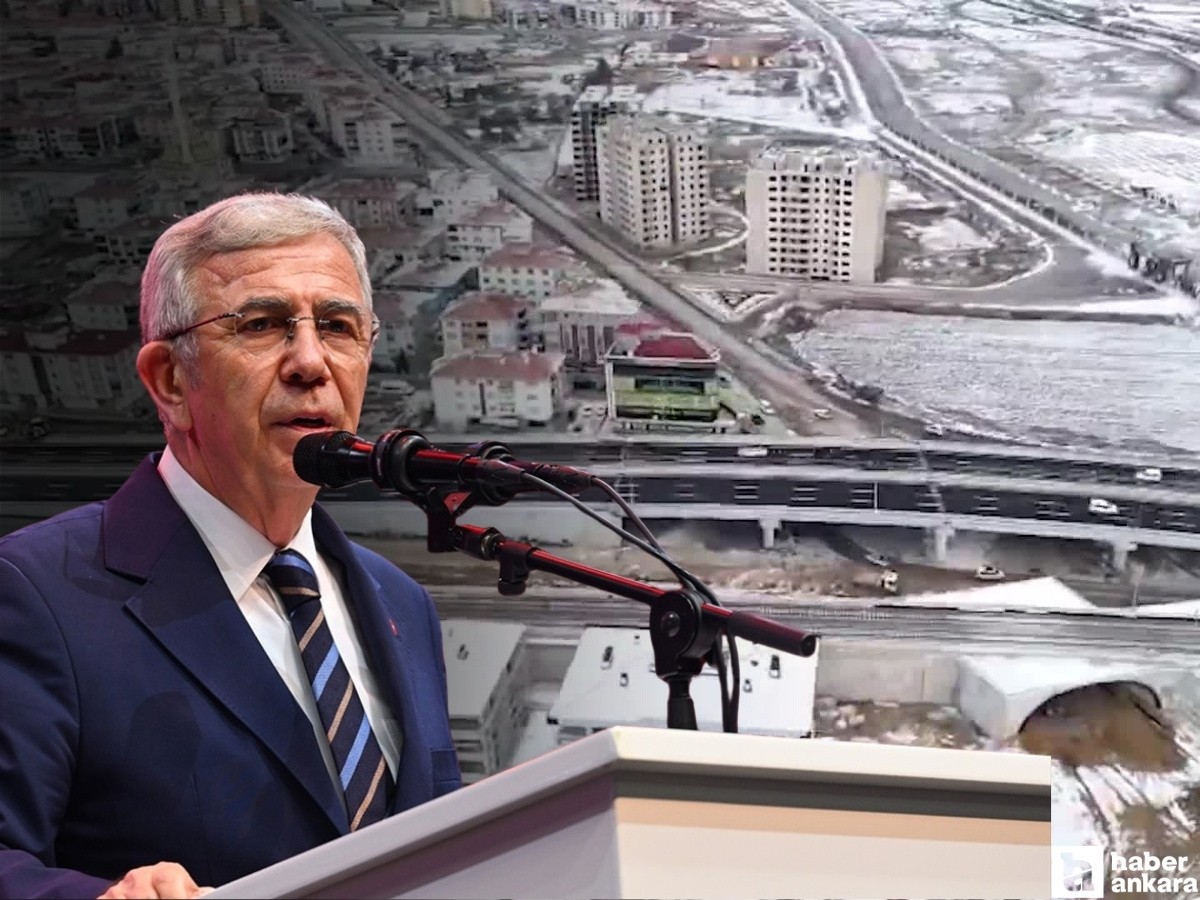 Mansur Yavaş duyurdu: Ayaş Yolu Yenikent Köprülü Kavşağı açıldı!