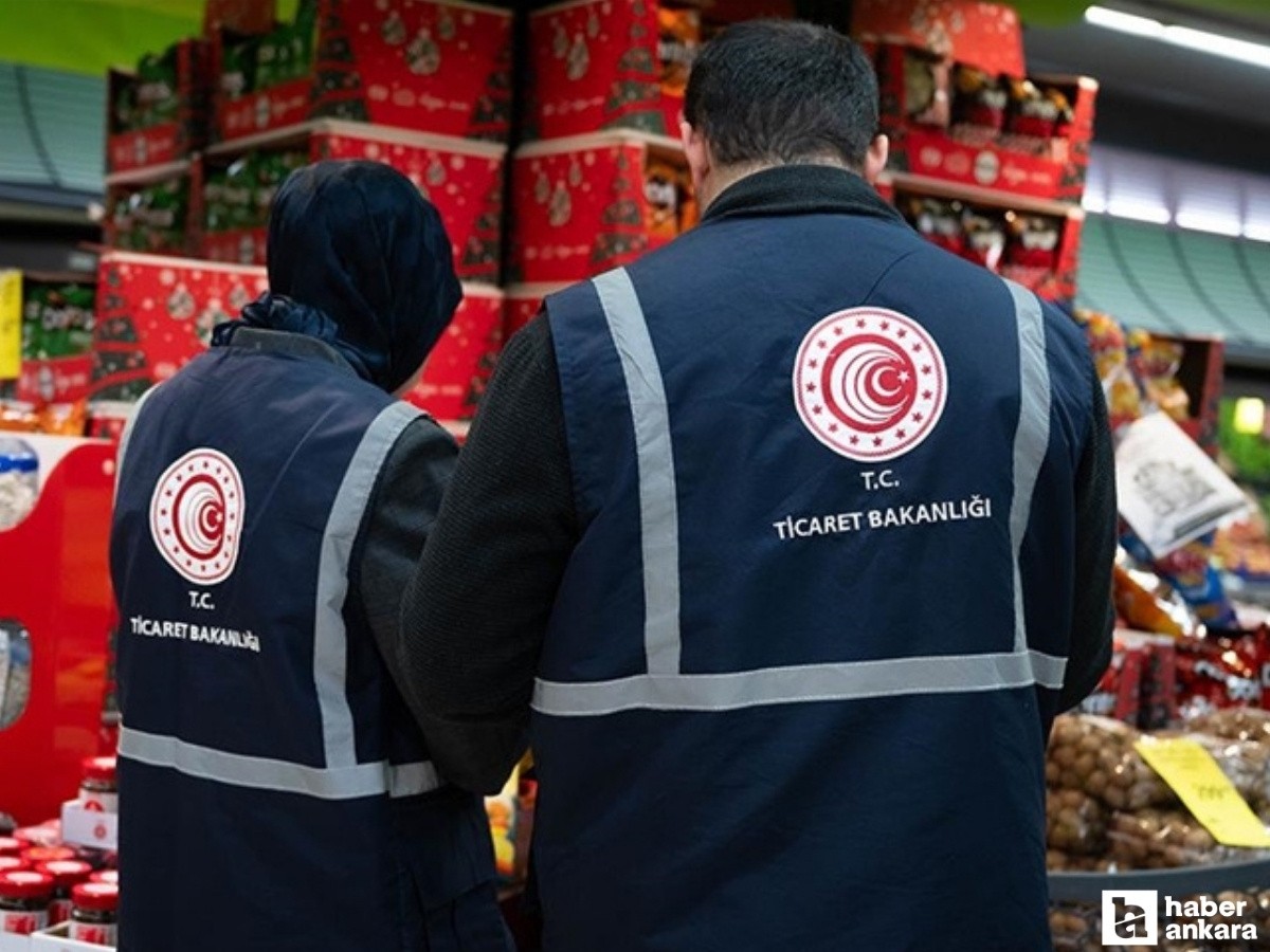 Ankara'da 2025 yılında 8 milyondan fazla ürün denetlendi!