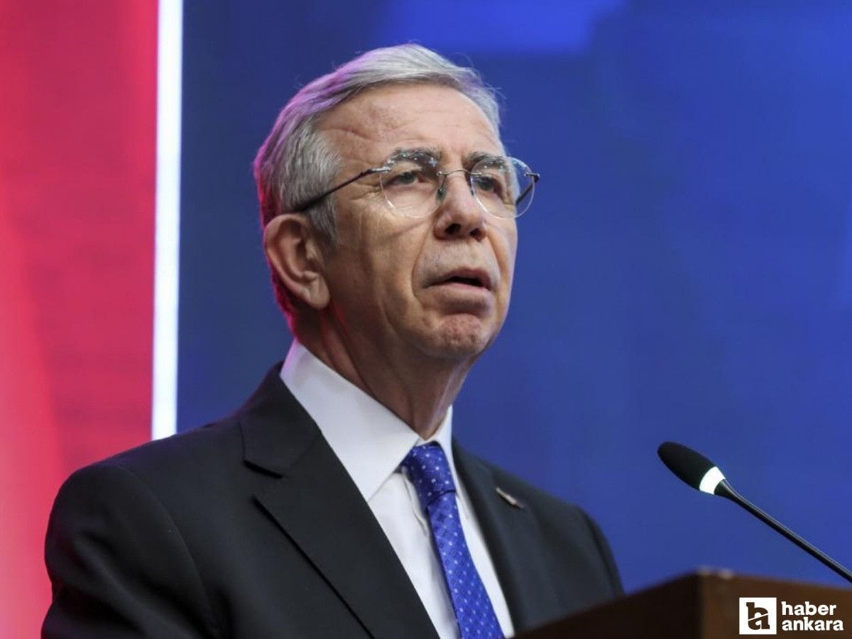 Mansur Yavaş: “2050'ye kadar yetecek dediğiniz baraja Gerede Projesi'nden damla gelmiyor”