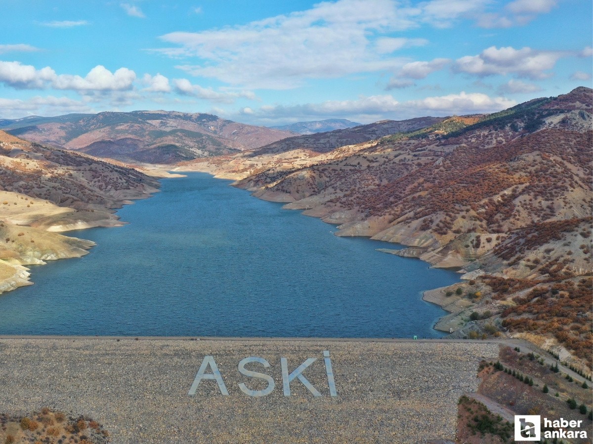 Ankara barajlarının doluluk oranları güncellendi