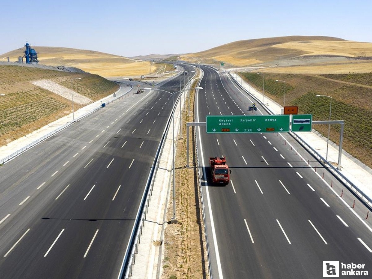 Bakan Uraloğlu: 'Ankara-Niğde Otoyolunu 39 milyon araç kullandı'