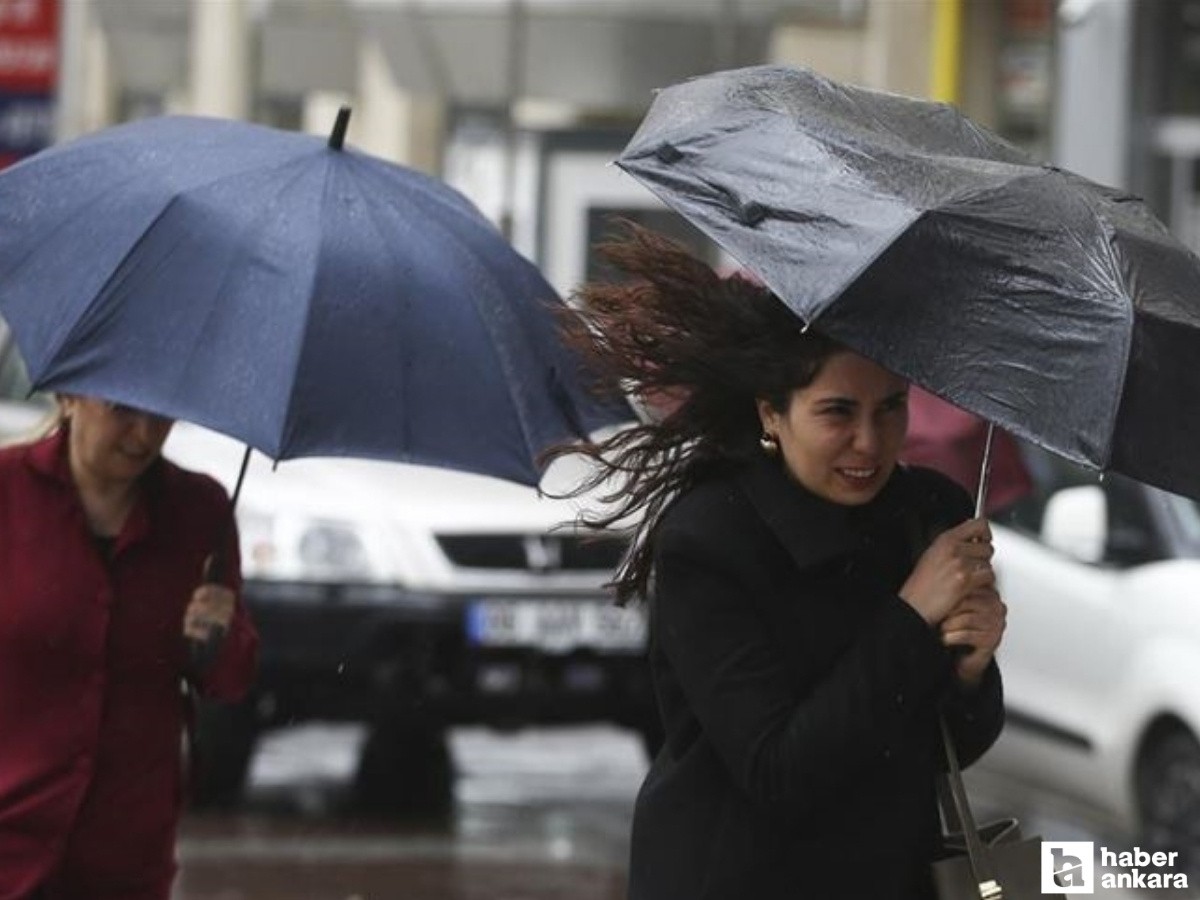 Ankara için kuvvetli rüzgar uyarısı geldi!