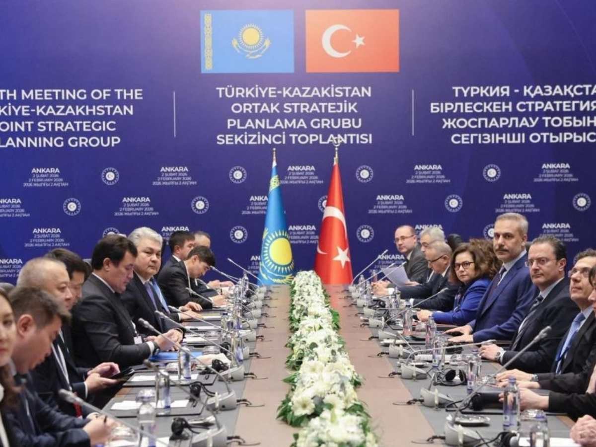 Türkiye-Kazakistan Ortak Stratejik Planlama Grubu 8. Toplantısı Ankara'da başladı