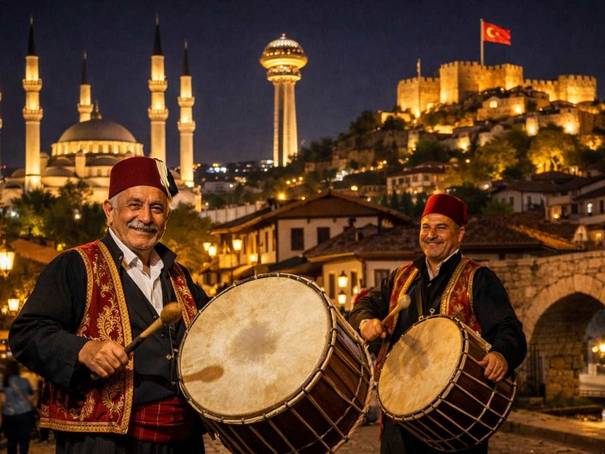 Ankara'da Ramazan davulcuları mesailerine başladı