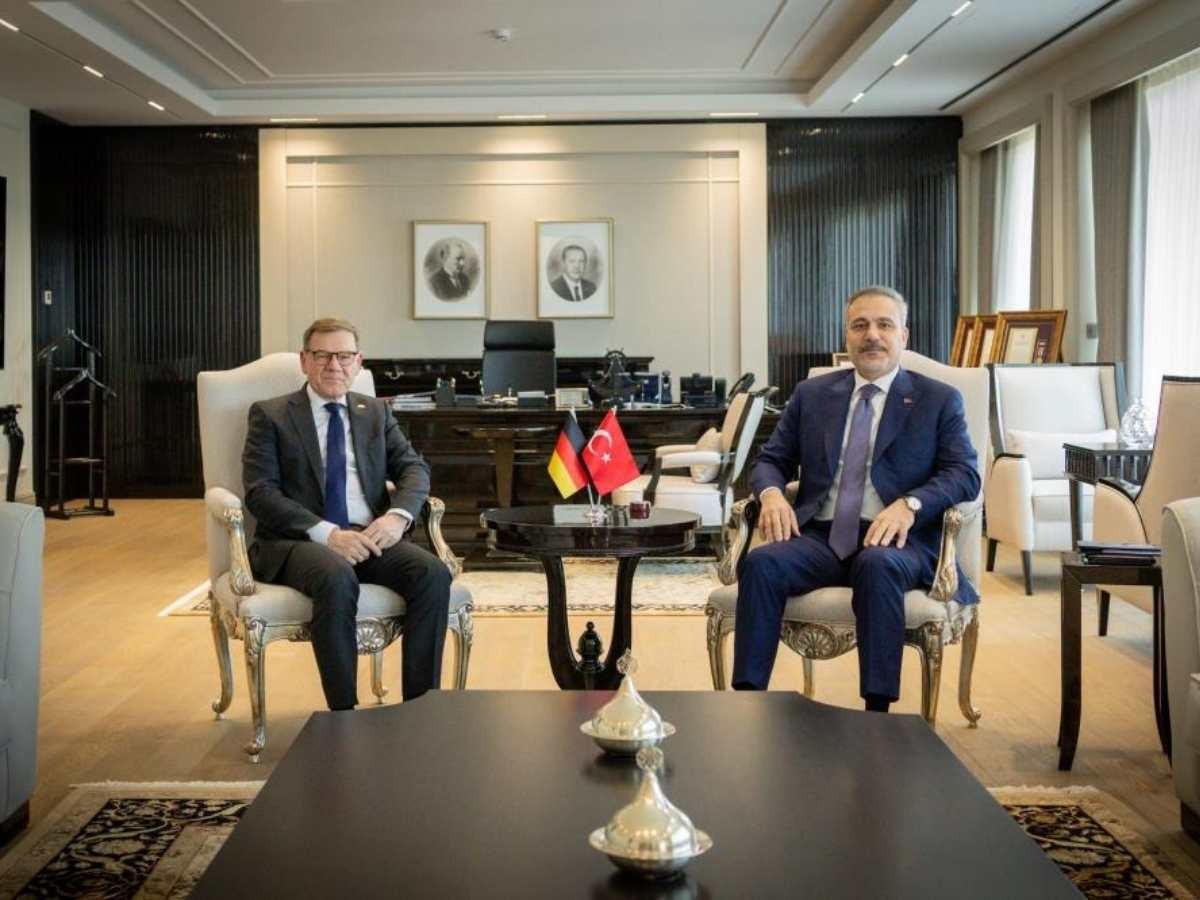 Bakan Fidan, Alman mevkidaşı ile Ankara'da bir araya geldi