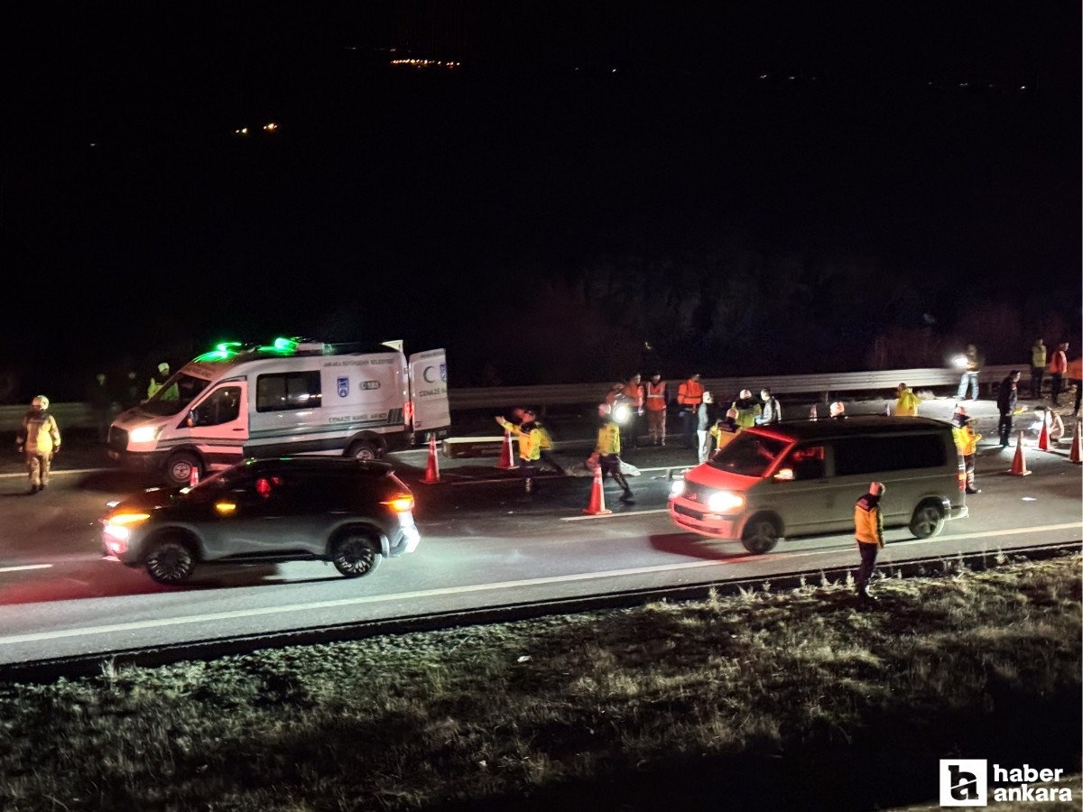 Kızılcahamam'da yolcu otobüsü ile çekici çarpıştı: 1 kişi öldü, 15 kişi yaralandı