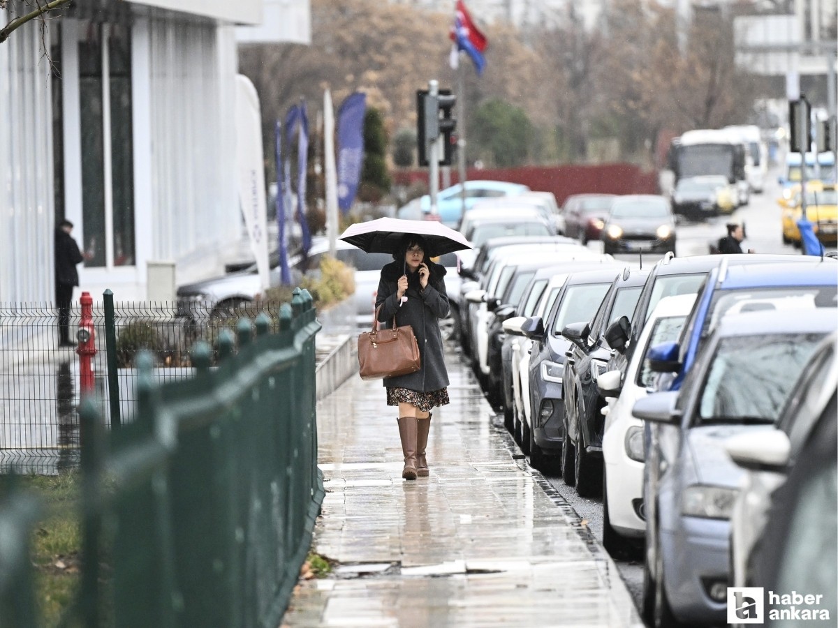 Başkentte 3 gün boyunca yağış bekleniyor!
