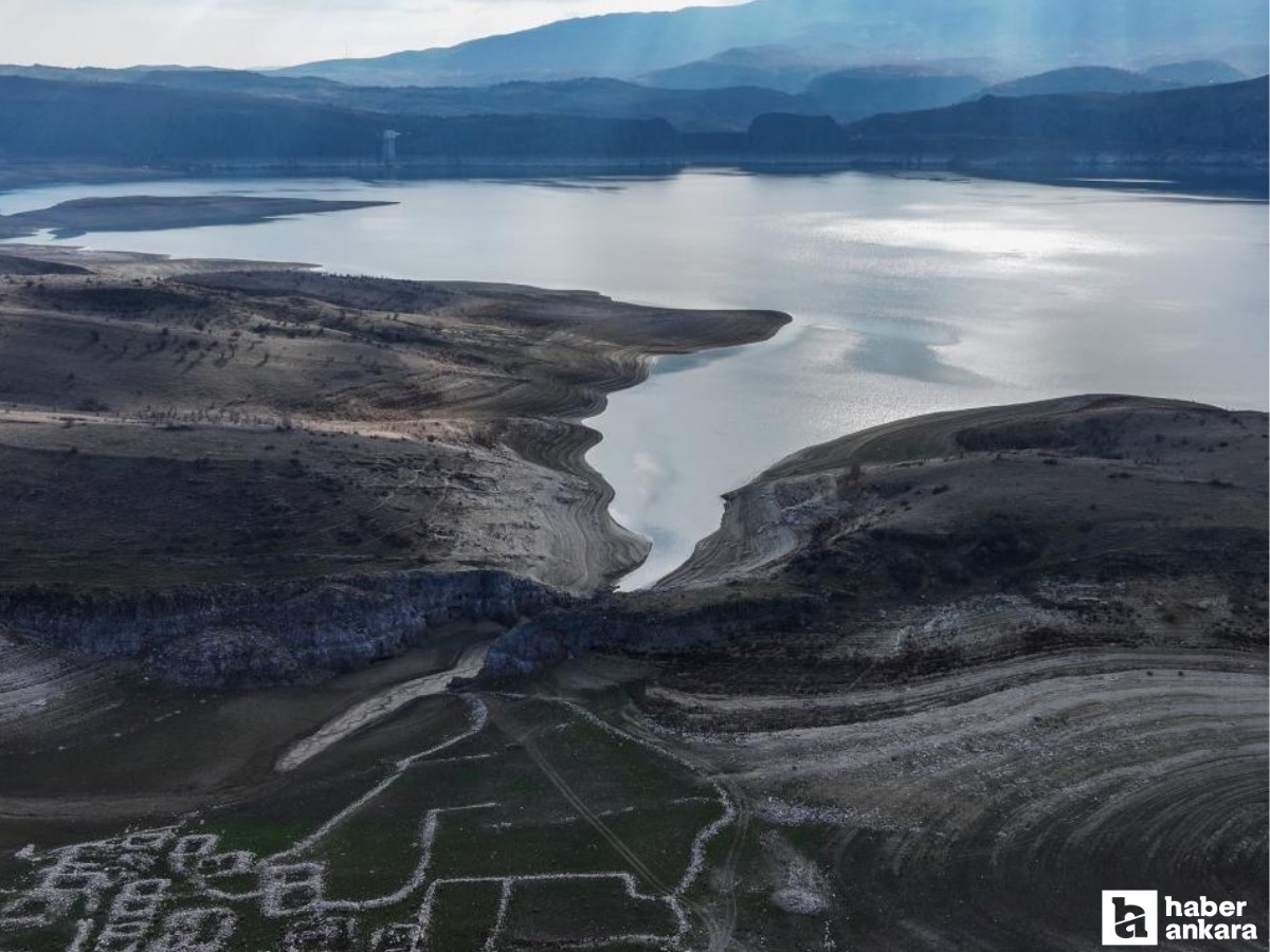 Başkentte barajların doluluk oranı yüzde 20'nin altında