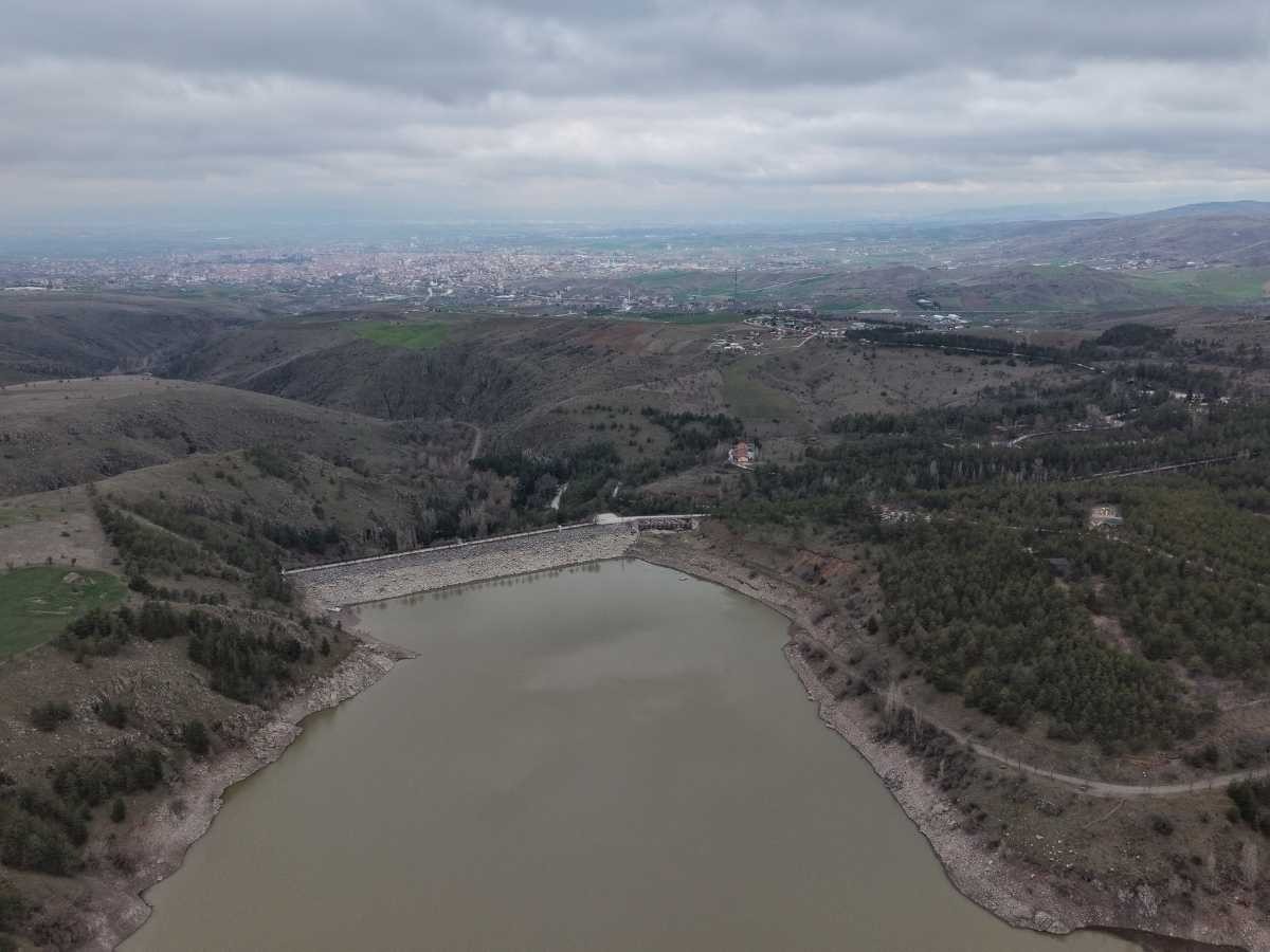 Yağışlar bereketi ile geldi, Çubuk’taki barajlarda su seviyesi yükseldi