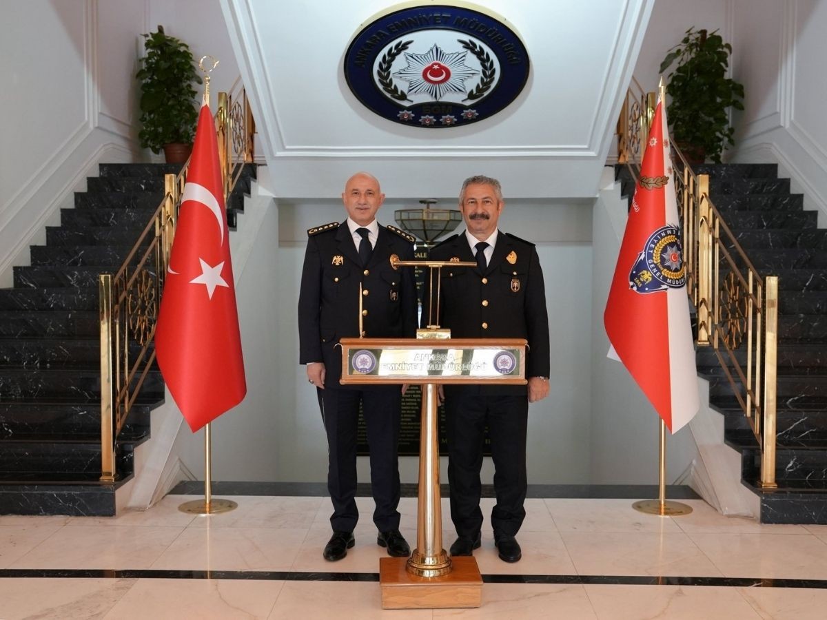 Ankara İl Emniyet Müdürü Maksut Yüksek düzenlenen törenle görevi devraldı