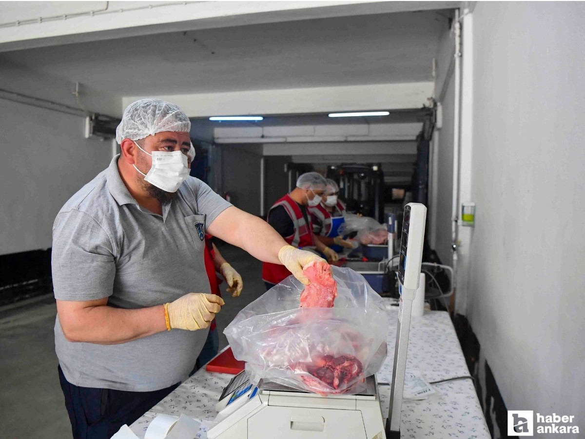 ABB'nin et bağışı kampanyasında kurban payları ihtiyaç sahiplerine ulaştırılıyor