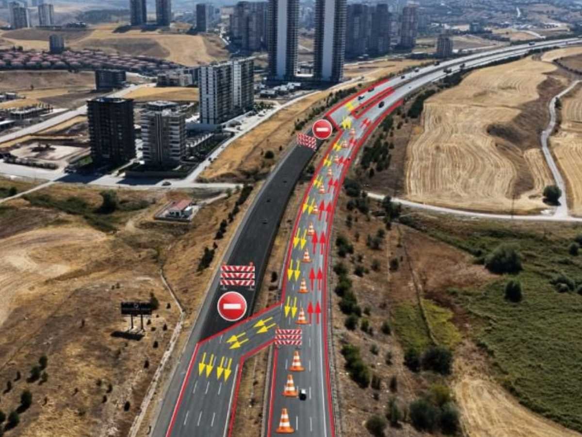 ABB duyurdu: Ankara Çevre Otoyolu üzerinde trafik düzenlemesi!