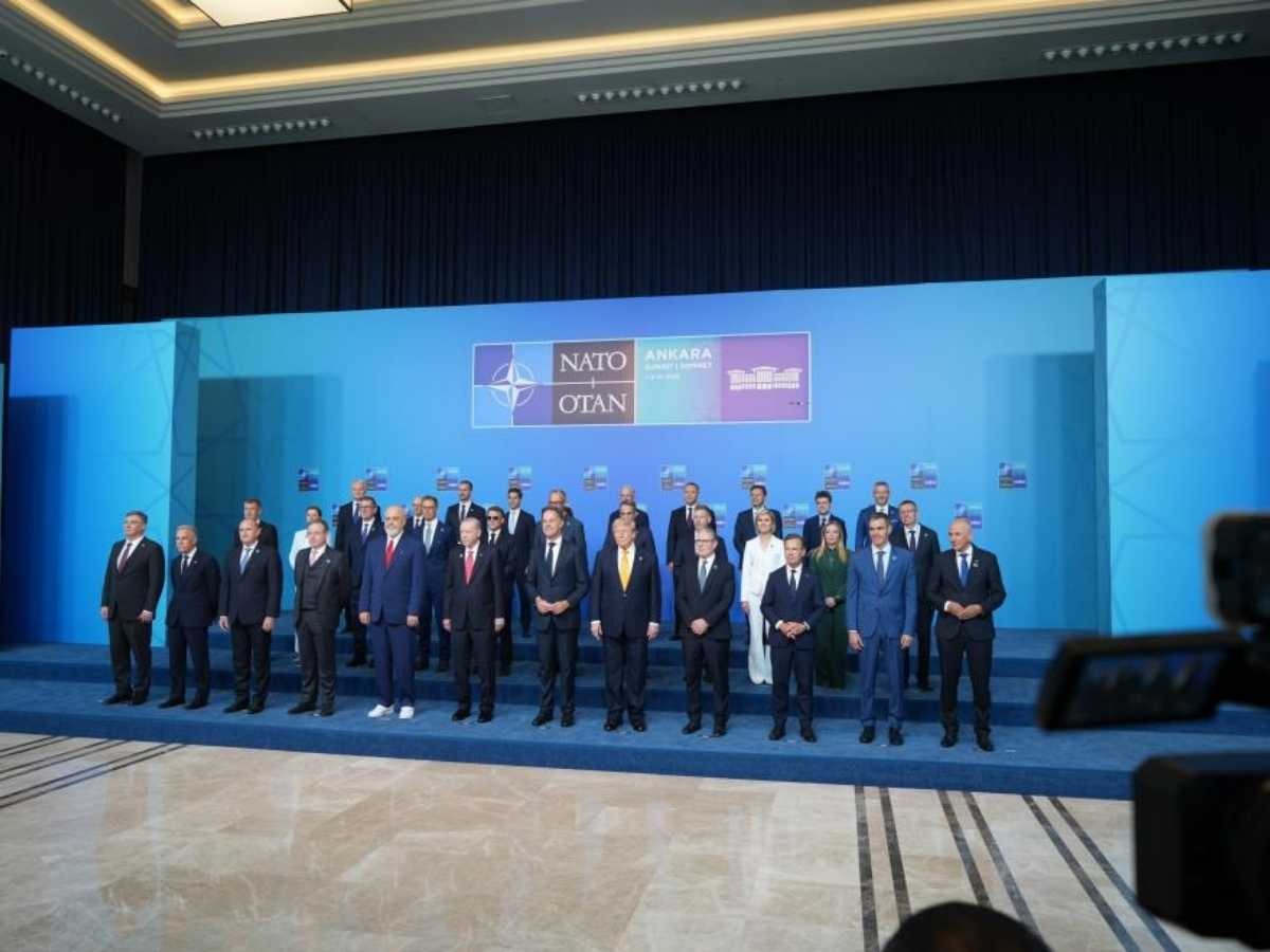 Ankara’da NATO liderlerinden 'Aile Fotoğrafı’