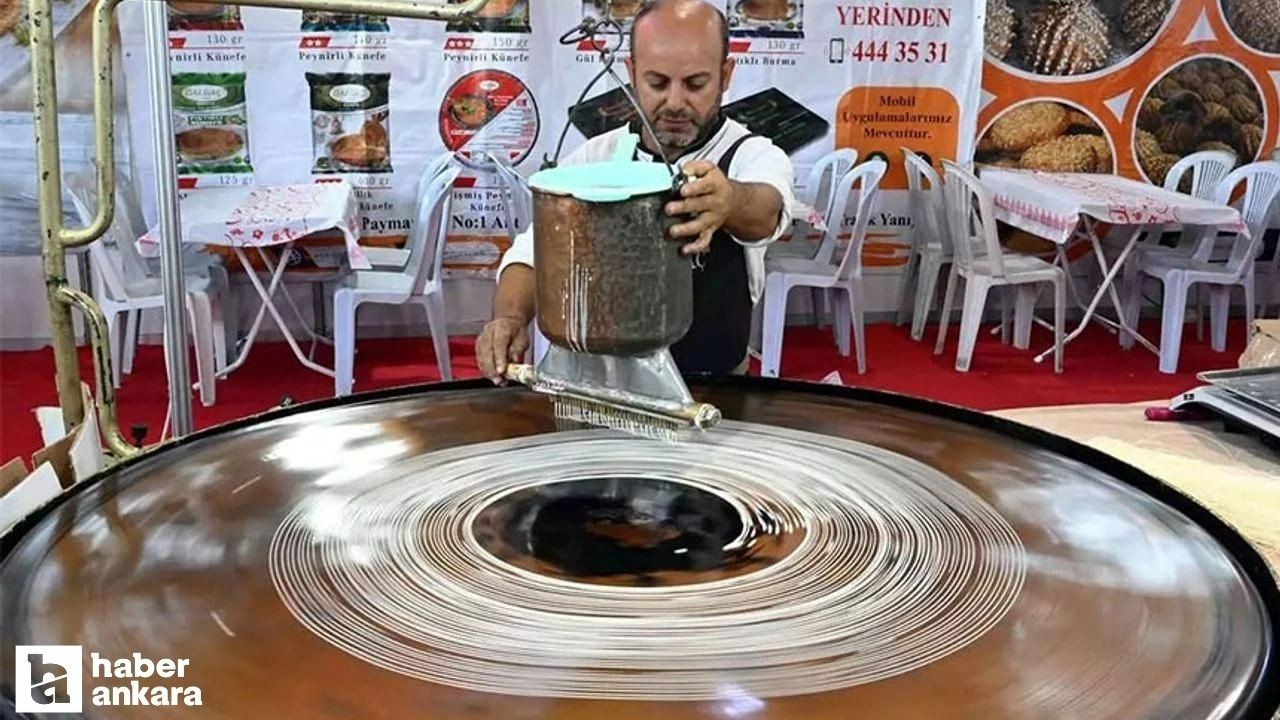 Ankara'da Dondurma ve Tatlı Fuarı başladı