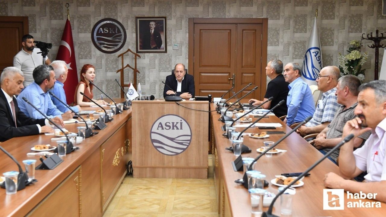 ASKİ Elmadağ’daki muhtarların sorunlarına çözüm aradı