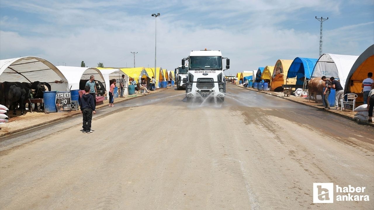 Keçiören Belediyesinden Modern Kurban Pazarı hizmeti