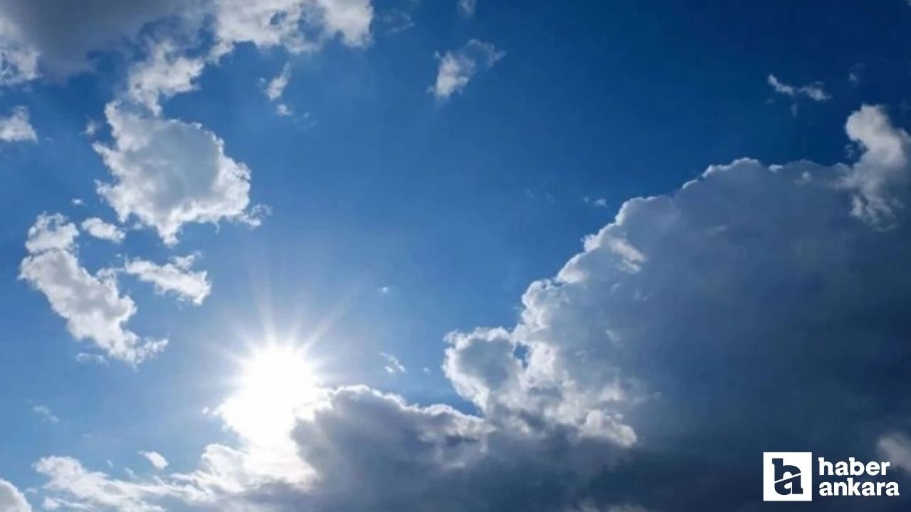 Ankara’nın 5 günlük hava durum tahmin raporu açıklandı