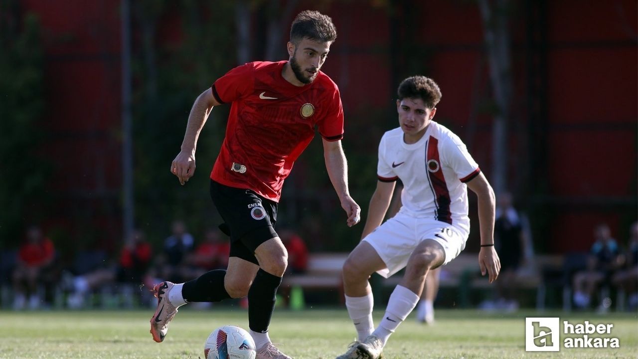 Gençlerbirliği, hazırlık maçında U-19 takımını 6-0 yendi