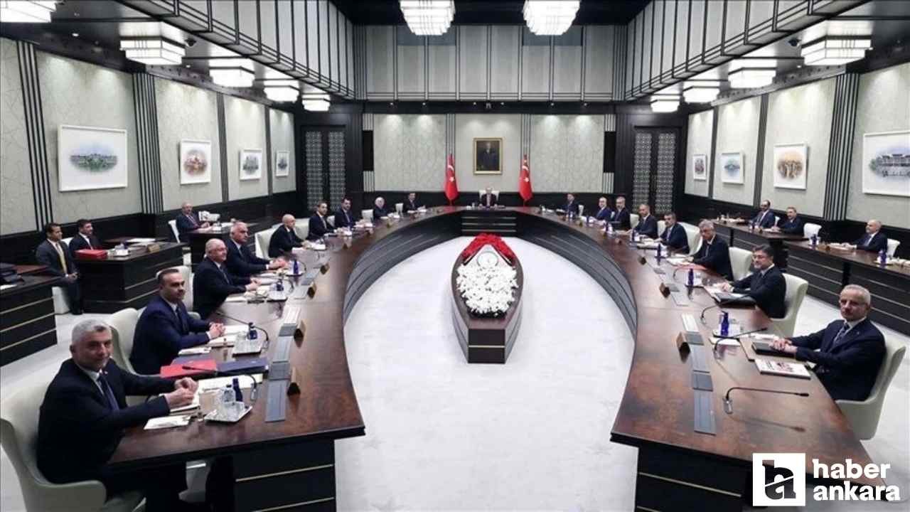 Kabine toplantısı ne zaman Eylül 2024, saat kaçta yapılacak? 9 Eylül kabine gündem maddeleri!