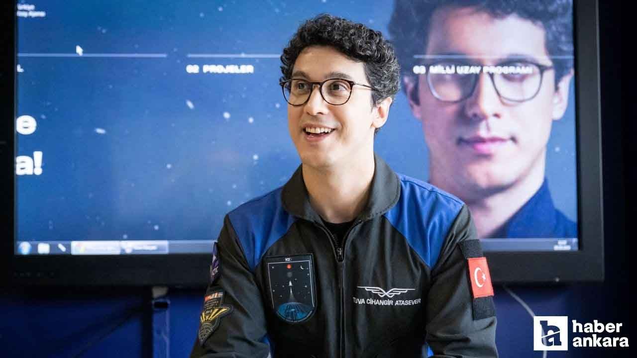 Türkiye'nin ikinci astronotu Ankara'da öğrencilerle buluştu