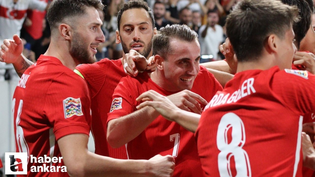 UEFA Uluslar Ligi Türkiye - İzlanda maçı A Millilerin galibiyeti ile tamamlandı