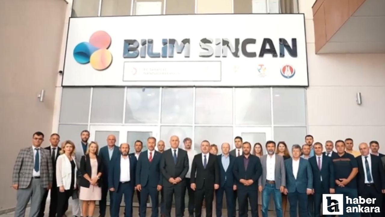 Bilim Sincan ziyaret edilerek yerinde incelendi!