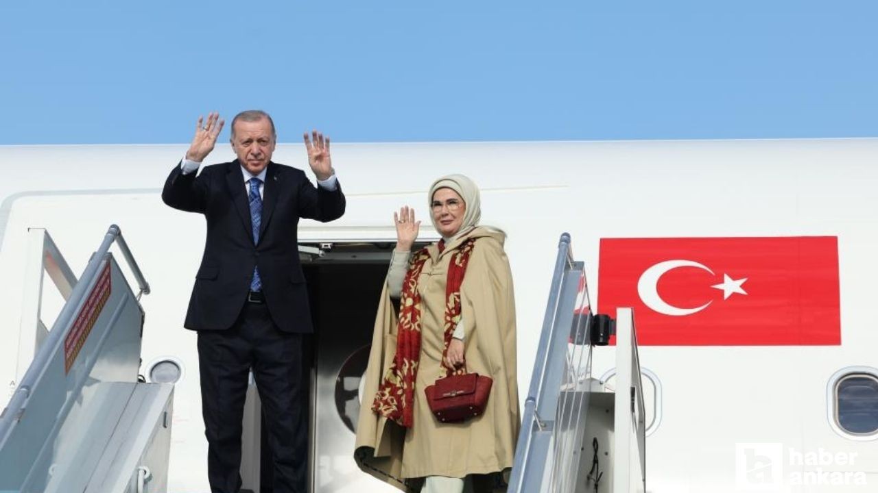 Cumhurbaşkanı Erdoğan Arnavutluk'un başkenti Tiran'a geldi