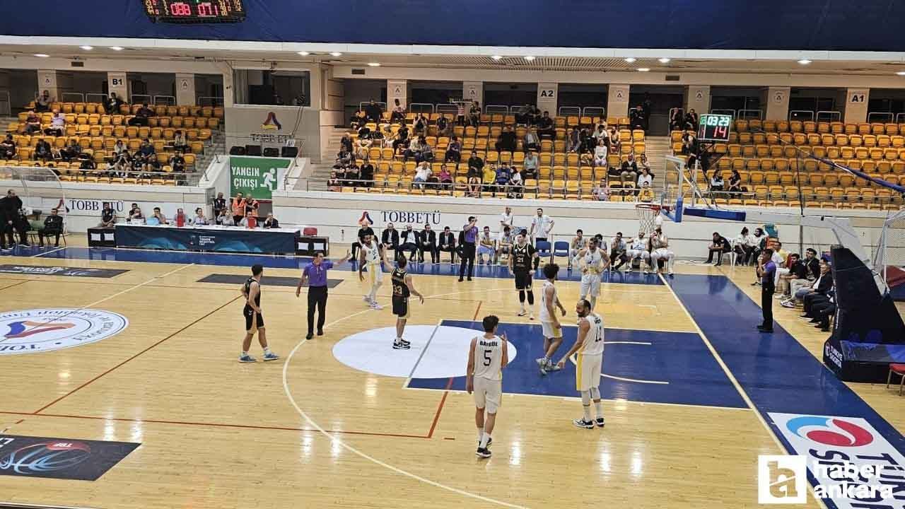 MKE Ankaragücü IKON Menkul konuk ettiği Konya Büyükşehir Belediyesi'ni mağlup etti