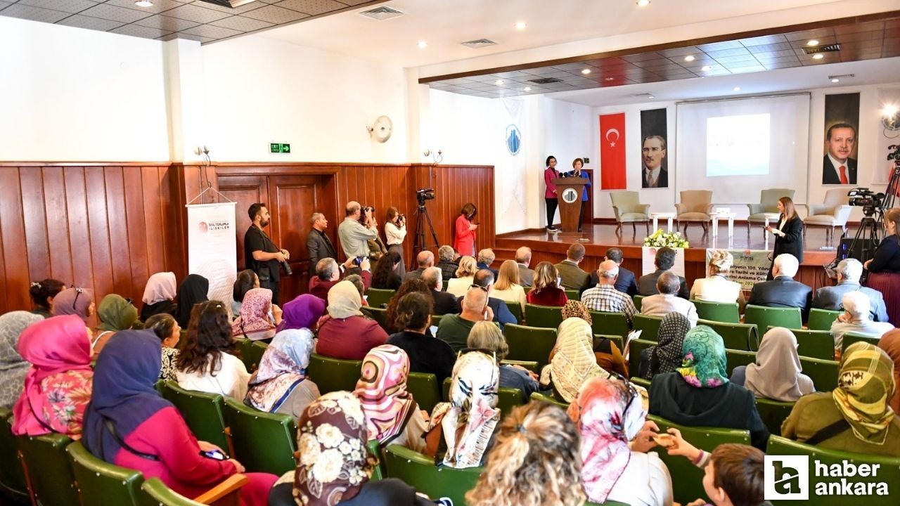 Altındağ Belediyesi Ankara'nın değerleri Çalıştayı'na ev sahipliği yaptı
