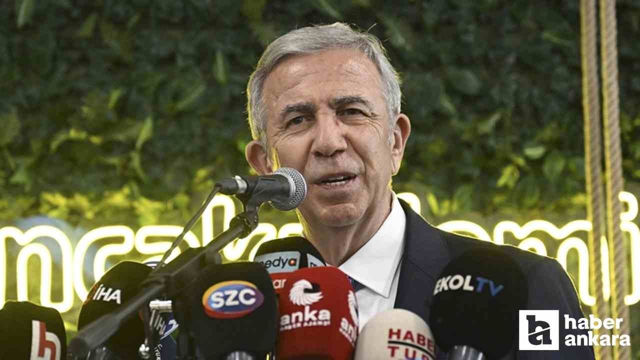ABB Başkanı Mansur Yavaş basın toplantısı ne zaman, Yavaş'ın bugünkü konuşması saat kaçta?
