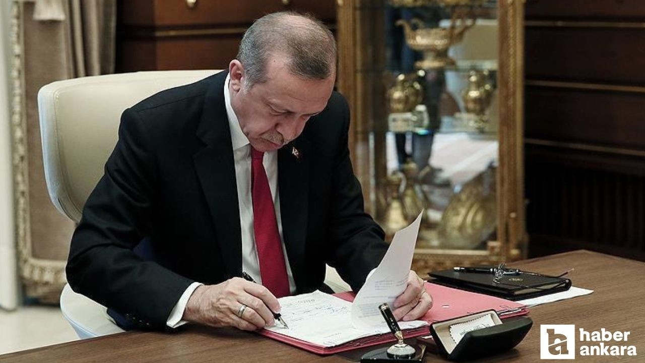 Cumhurbaşkanı Erdoğan'ın imzaladığı atama kararları Resmi Gazete'de yayımlandı!