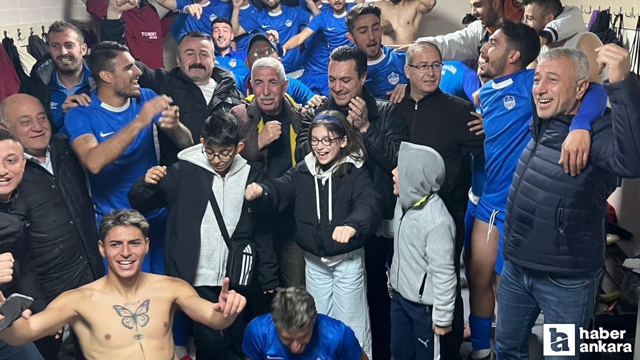 Kahramankazan Belediyesi futbolda rakip tanımıyor