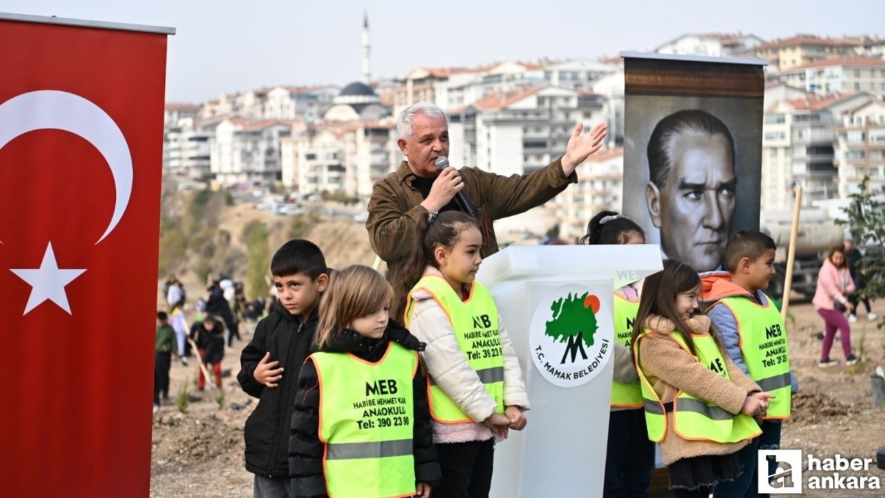 Mamak Belediye Başkanı Şahin'den gençliğe fidan benzetmesi