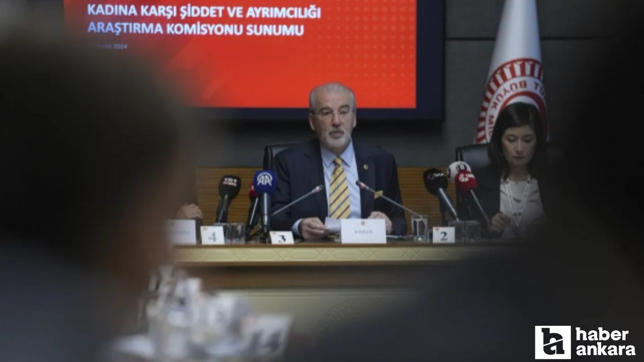 TBMM Kadına Karşı Şiddet ve Ayrımcılığı Araştırma Komisyonu Cevizoğlu başkanlığında toplandı