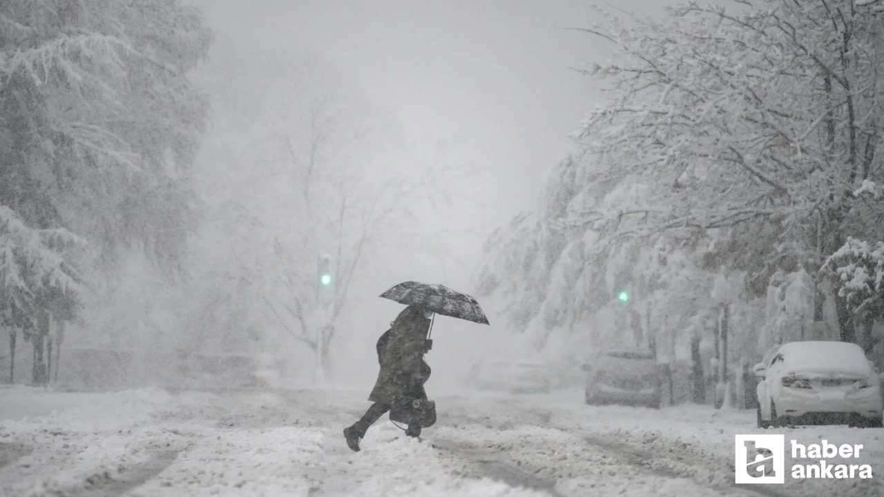 Ankara dahil 15 ilde meteorolojik uyarı yayımlandı!