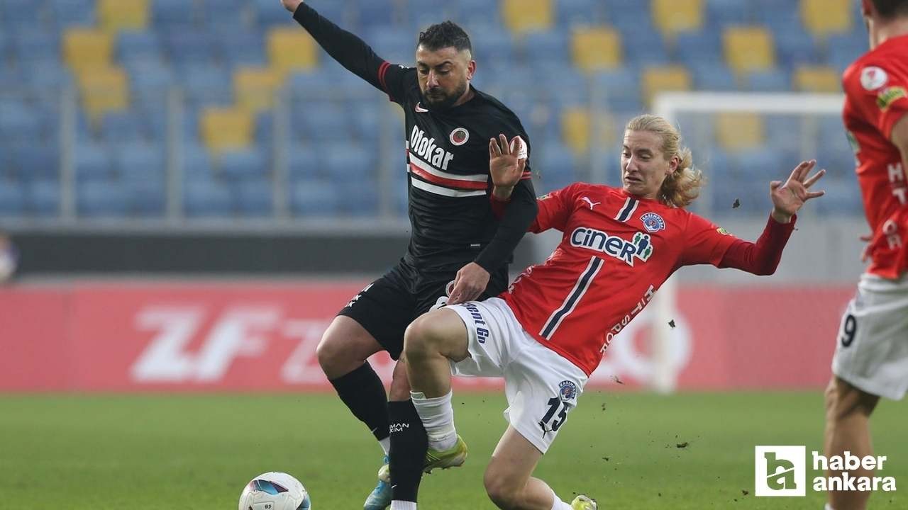 Gençlerbirliği Kasımpaşa'ya 1-0 kaybederek kupada fırsat tepti!