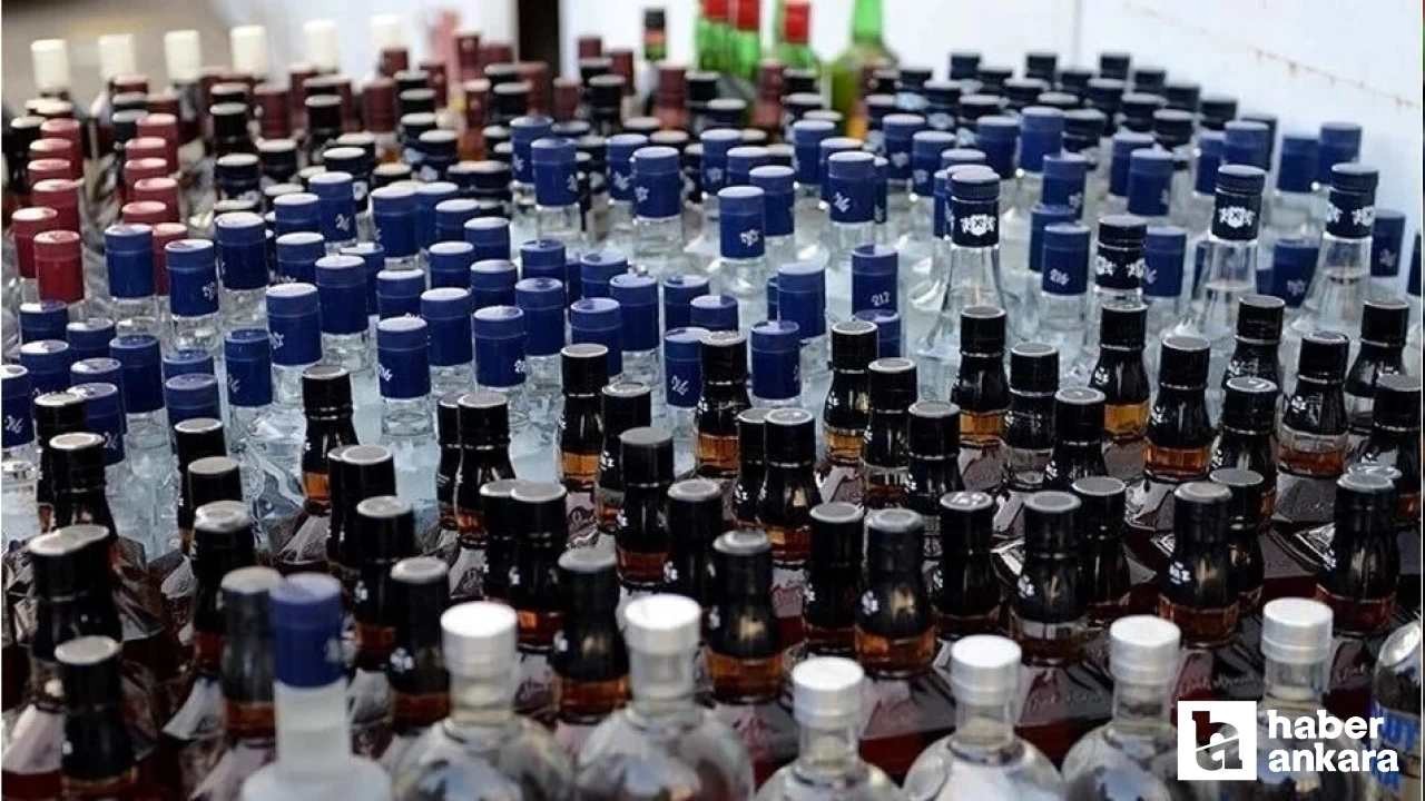 Türkiye genelinde kaçak alkole karşı Çengel-14-15 operasyonları