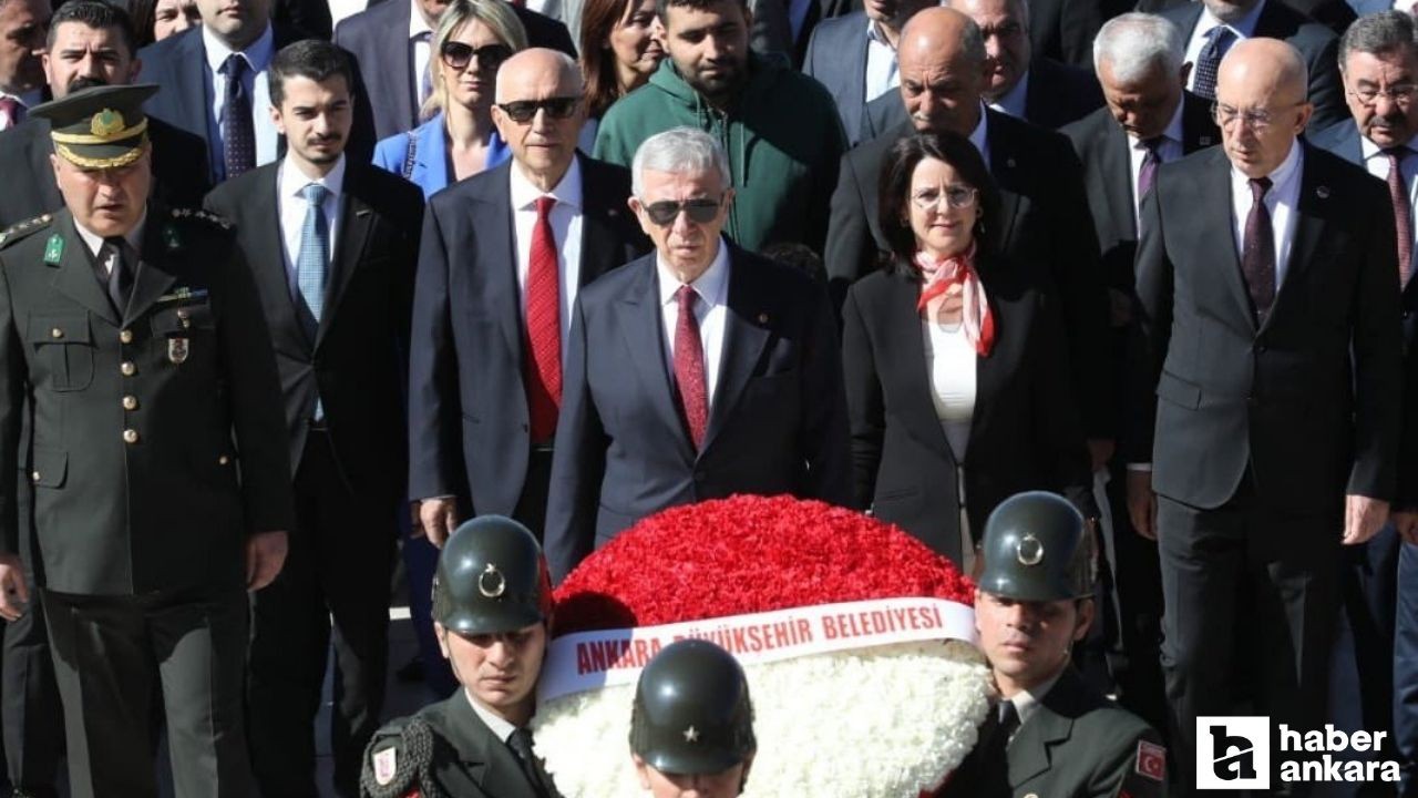 Ankara'nın belediye başkanları Atatürk'ün Ankara'ya gelişini kutladı